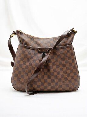 Authentic Louis Vuitton Bloomsbury PM Damier Ebene Crossbody Bag